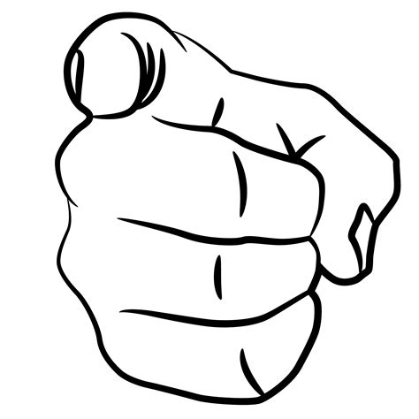 pointing finger vector - Download Free Vectors, Clipart Graphics ...