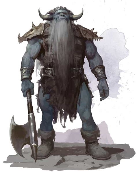 D&D Monster Monday: Frost Giant Everlasting One – DungeonSolvers