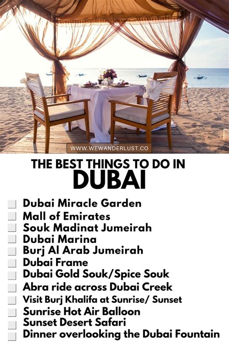 4 Days in Dubai: The Perfect Dubai Itinerary for Couples | WeWanderlustCo