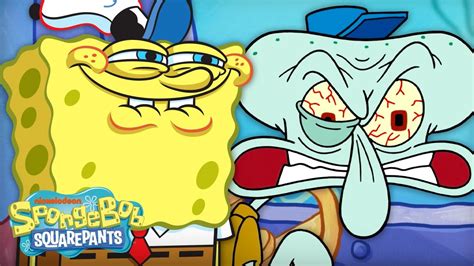 Squidward's Worst Days EVER! 😫 | SpongeBob - YouTube