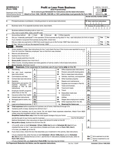 How To File Schedule C Form 1040 | Bench Accounting