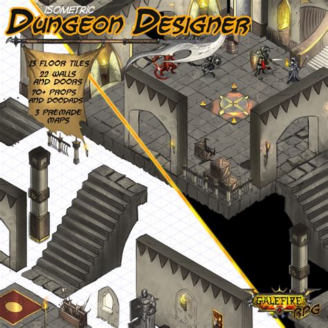 Isometric Dungeon Designer GRPG – Arkenforge – Map making, Audio and ...