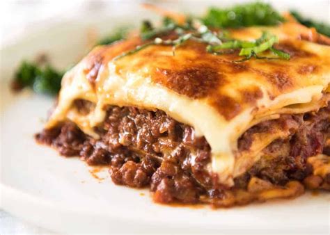 best ever lasagna with bechamel sauce