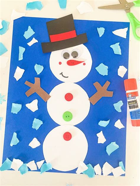 20 EASY Snowman Crafts - ABCDee Learning | Winter crafts for kids, Easy ...