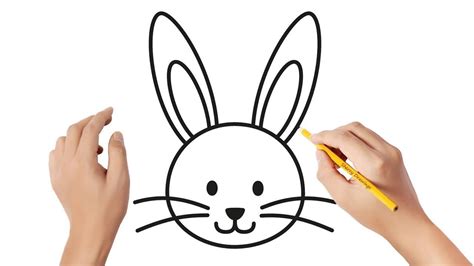 Cartoon Rabbit Drawing Step By Step - Bunny Rabbit Drawing Easy Cartoon ...