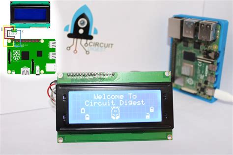 Interfacing 20x4 LCD with Raspberry Pi 4 for Creating Custom Character ...