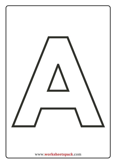 Alphabet Letters Printable Templates