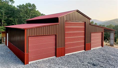 54 x 36 Vertical Roof Drop-Down Barn | 54 x 36 Metal Barn Prices