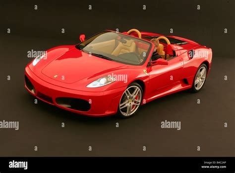 Car, Ferrari F 430 Spider, Convertible, model year 2005-, red, roadster ...