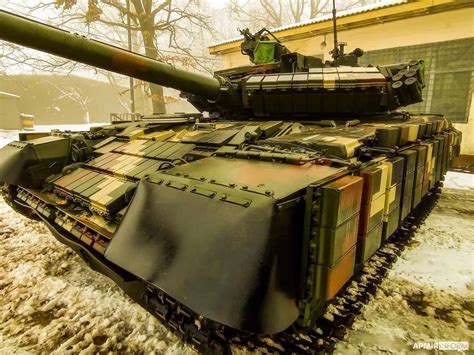 Details of modernization Т-64 tank shown up at the Lviv Armor Plant ...