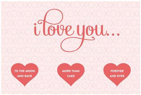 "I Love You" Card Template | OnlineLabels®