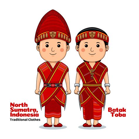 Couple wear Batak Toba, North Sumatra, Indonesian Traditional Clothes ...