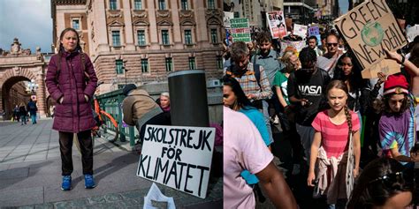 Global Climate Strike: Greta Thunberg photos display the impact she has ...