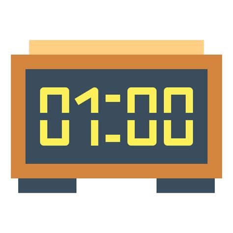 Digital clock - Free electronics icons