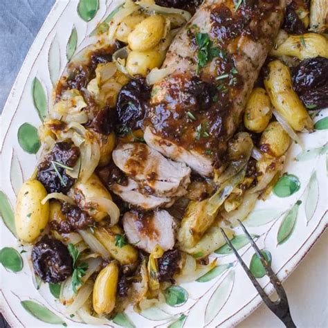 Pork Tenderloin with Port and Dried Plums | Recipe | Pork, Dried plums ...