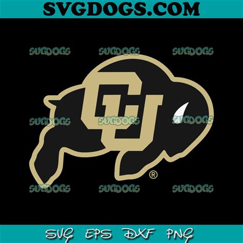 Colorado Buffaloes Football SVG PNG #1