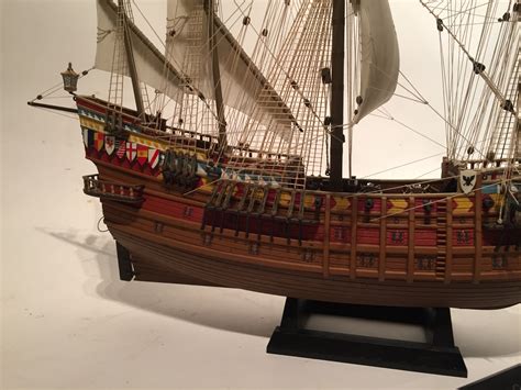 1607 Spanish galleon Model Sail Ship 1:100 Scale Built From Imai Kit Of ...