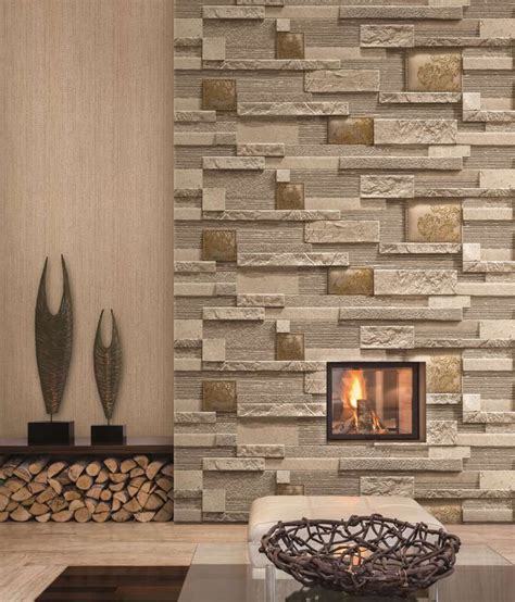 Sep Textured Designer Stone Wallpaper: Buy Sep Textured Designer Stone ...