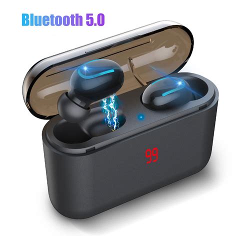 Wireless Earbuds, EEEKit Bluetooth 5.0 Earbuds Hi-Fi Sound w/Bass, IPX5 ...