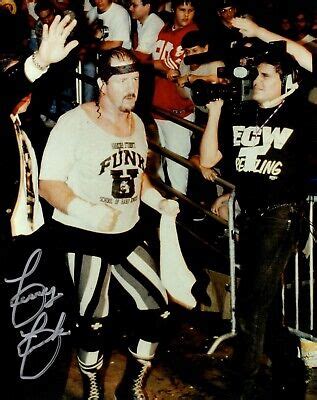 Terry Funk Signed 8x10 Photo ECW Wrestling WWE Wrestler NWA WWF ...