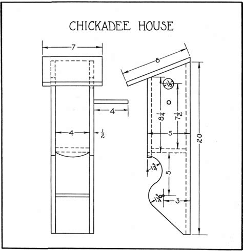 Chickadee Bird House Plans: Adorable Bird Houses to Build