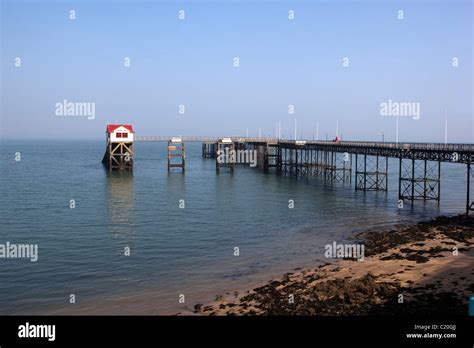 Mumbles Pier Swansea South Wales Stock Photo - Alamy