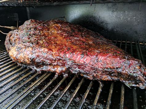 [Homemade] 18 lb Smoked brisket. : r/food