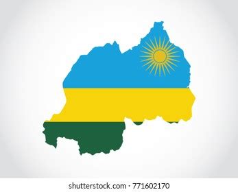 Rwanda Map Vector Rwanda Flag Vector Stock Vector (Royalty Free) 329135285