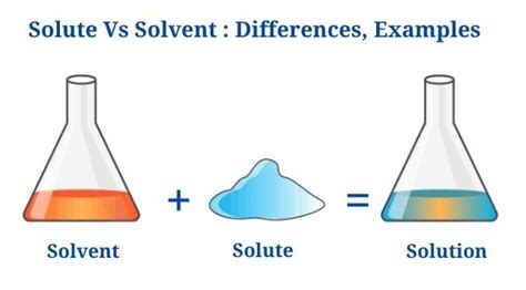 Solute Vs Solvent: Definition, Differences, Examples - PhD Nest