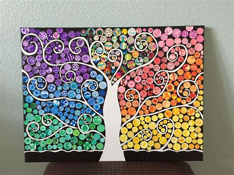 Tree of Life, 5th grade art auction project | Art auction projects ...