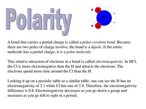 PPT - Chemical Shapes & Polarity PowerPoint Presentation, free download ...