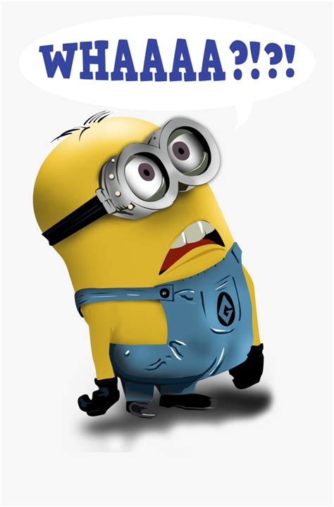 Collection Of Free Minions - Confused Minion , Free Transparent Clipart ...