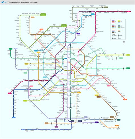 Chengdu Metro Maps 2023, PDF Download: Subway Planning Map