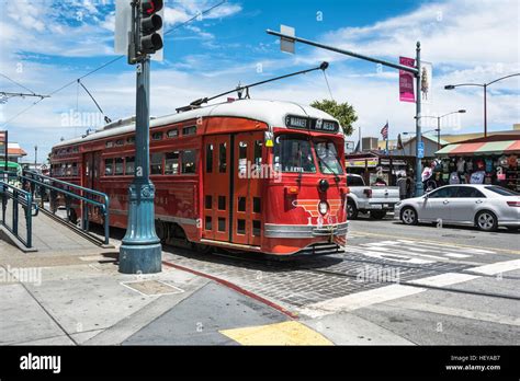 Tram in San Francisco, California Stock Photo - Alamy