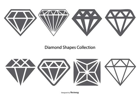 Vector Diamond Shapes Collection 157315 Vector Art at Vecteezy