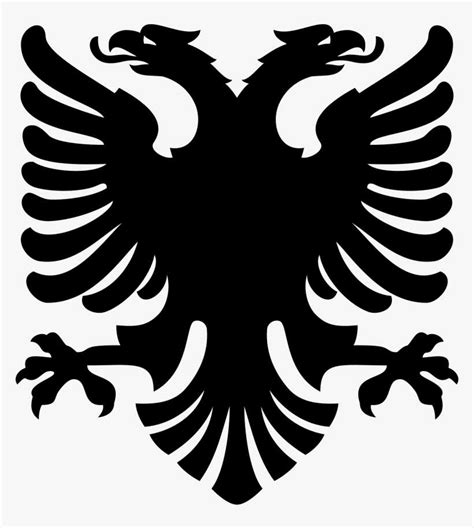 Variant Of Albanian Eagle - Albania Flag PNG Image | Transparent PNG ...