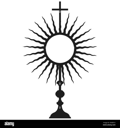 Holy sacrament adoration Stock Vector Images - Alamy