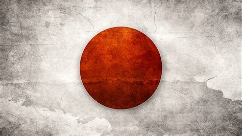 Bendera Jepang, matahari, bulat, Jepang, bendera, Wallpaper HD ...