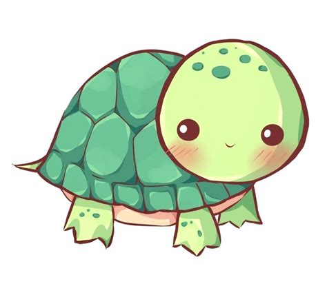 Cute Sea Turtle Drawing | Free download on ClipArtMag