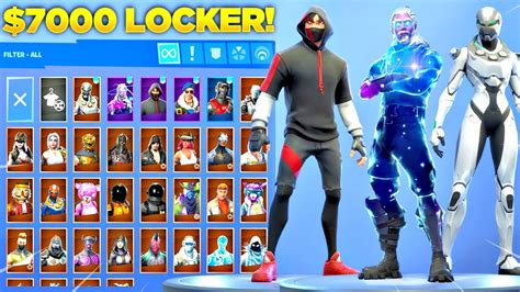 All Fortnite Locker Skins