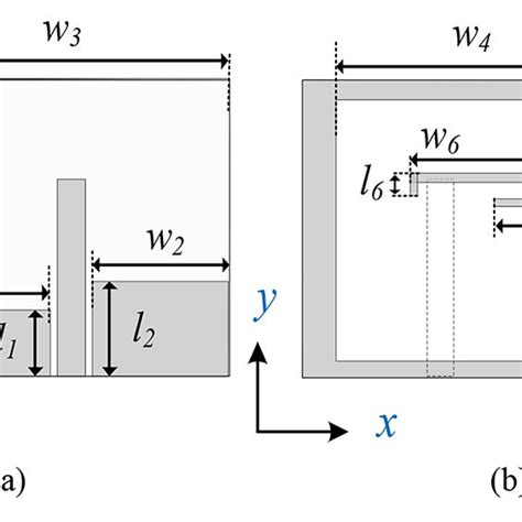 Geometry of the proposed coplanar waveguide fed wide-slot antenna:(a ...