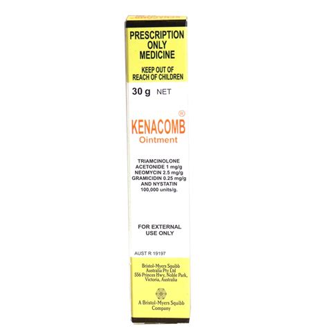 Kenacomb Ointment 30g RD - SSS Australia - SSS Australia Medical ...