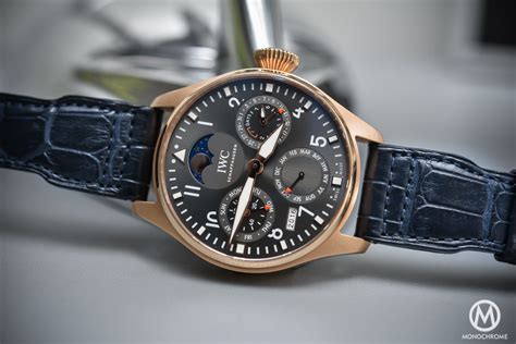 Hands-On - IWC Big Pilot's Watch Perpetual Calendar Edition "A Tribute ...