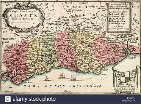 1600s map england hi-res stock photography and images - Alamy