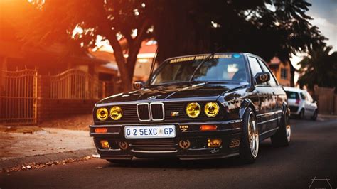 BMW M3 E30 Black Desktop Wallpapers - Wallpaper Cave