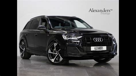 2020 Audi Q7 50 3.0 V6 TDI Black Edition Quattro auto - YouTube