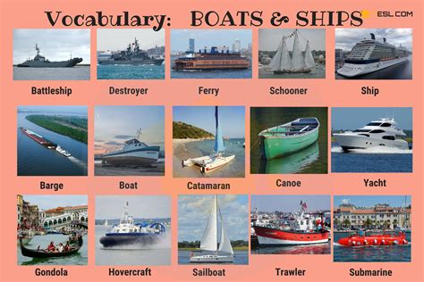 Types Of Sea Ships - Design Talk