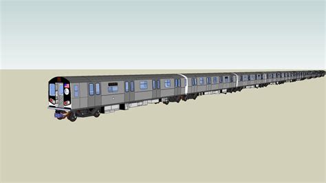 MTA New York City Subway R160C F Train | 3D Warehouse