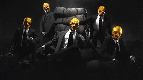 Payday Gold Masks Wallpaper, HD Games 4K Wallpapers, Images, Photos and ...