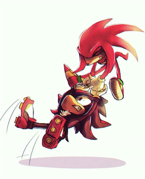 Knuckles and Shadow - {Let's fly high] by Effieart on DeviantArt